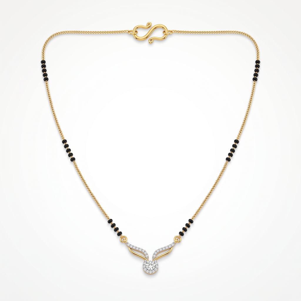 Celestial Wings Diamond Mangalsutra