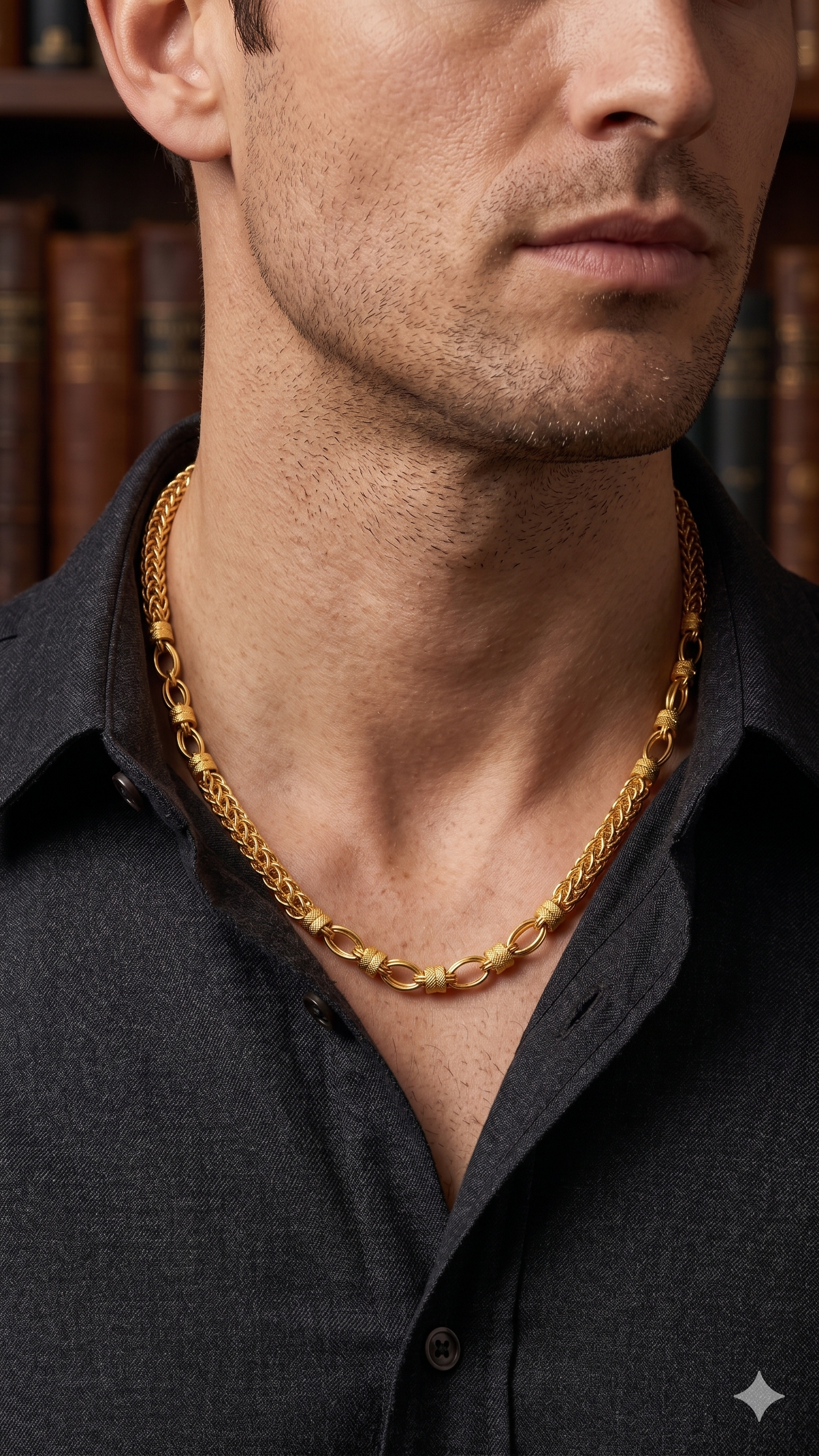 Classic Gold Link Chain Secondary image
