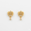 Royal Crown Gold Drop Earrings