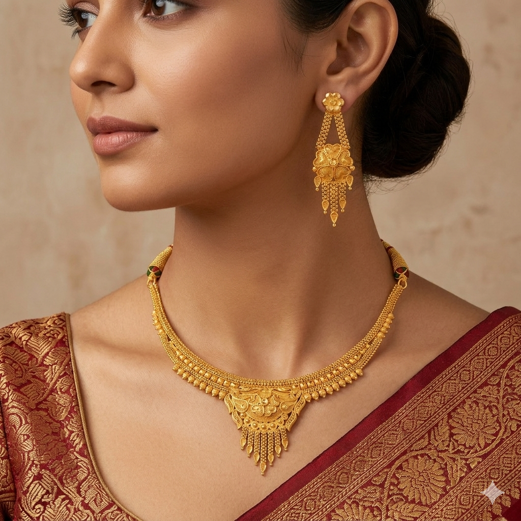Royal Heritage Temple Necklace Set Secondary image