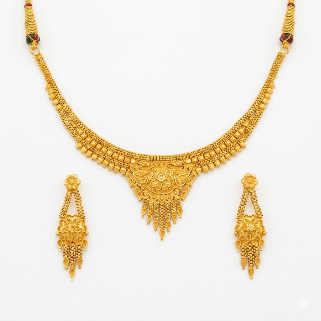 Royal Heritage Temple Necklace Set