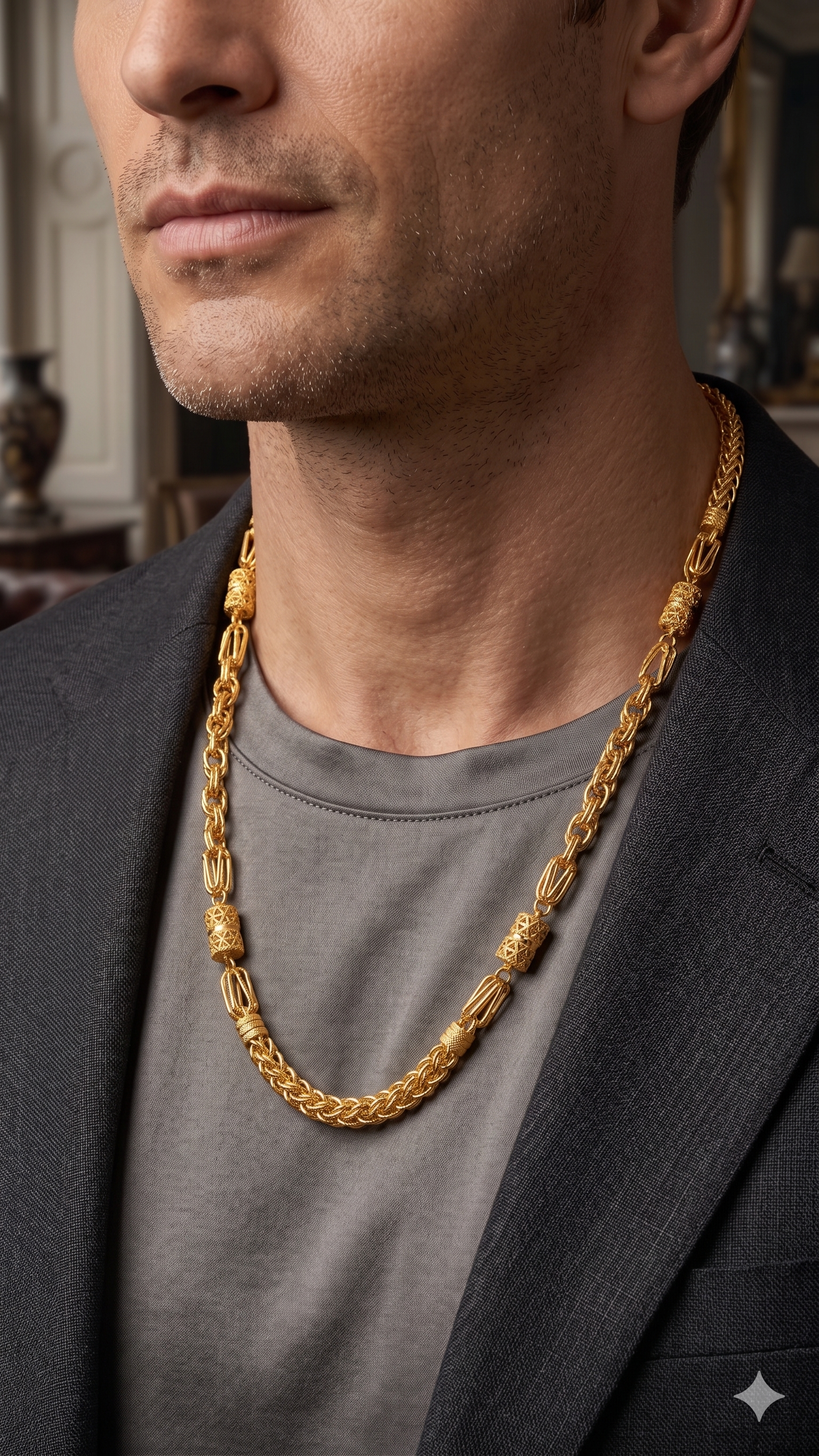 Royal Designer Gold Link Chain