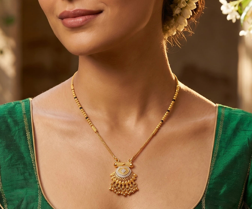 Swarna Rajsi Hasli Mangalsutra