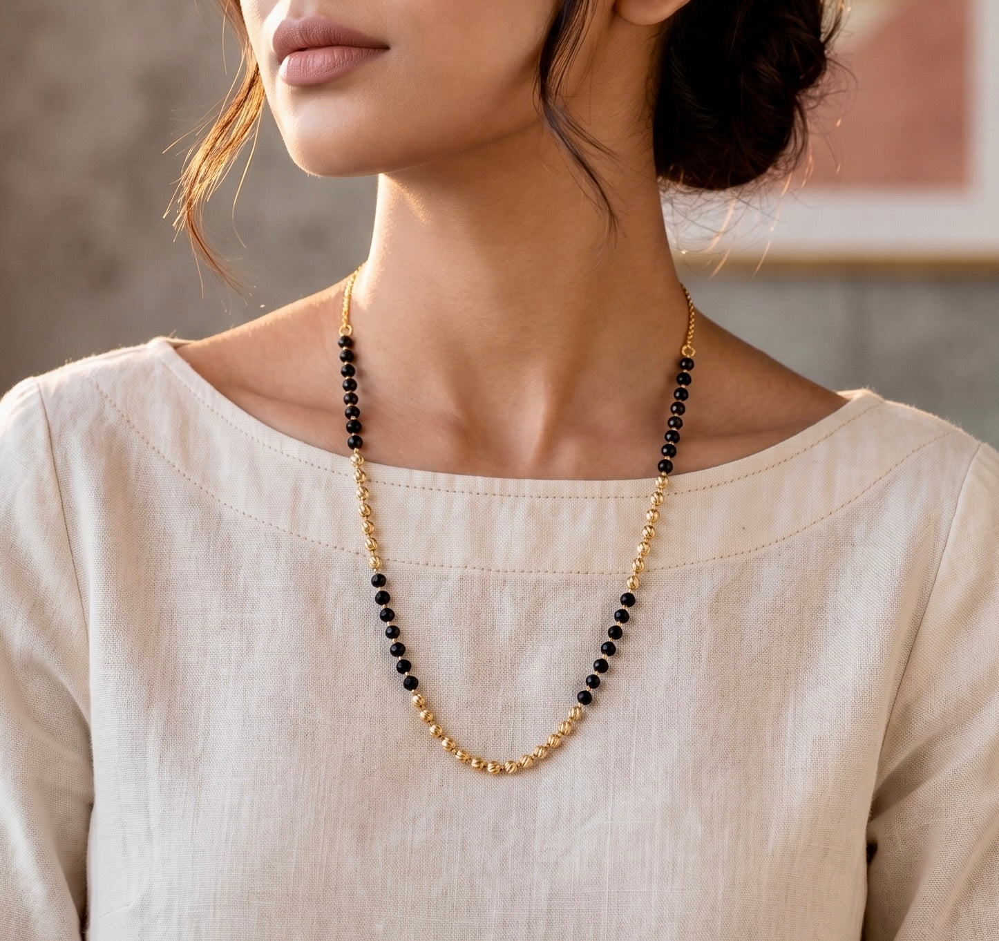 Nitya Beadline Mangalsutra