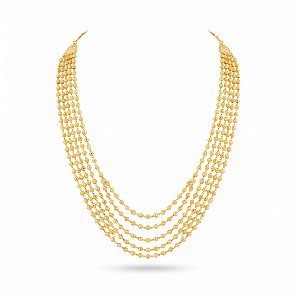 Maharashtrian Multi-Layer Beaded Haar