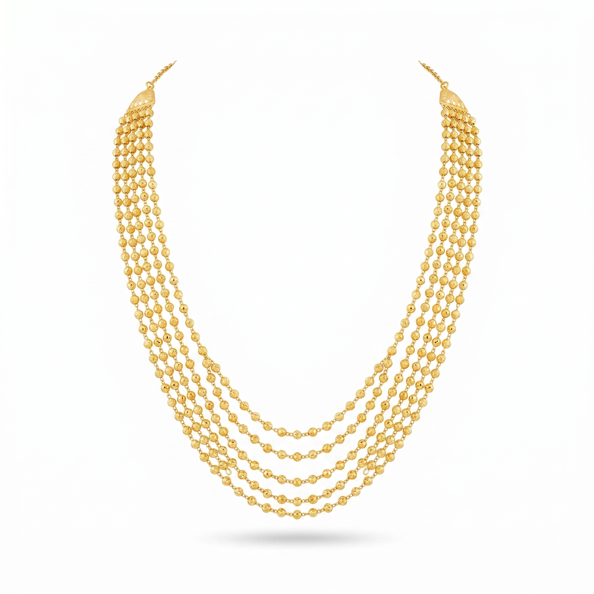 Maharashtrian Multi-Layer Beaded Haar