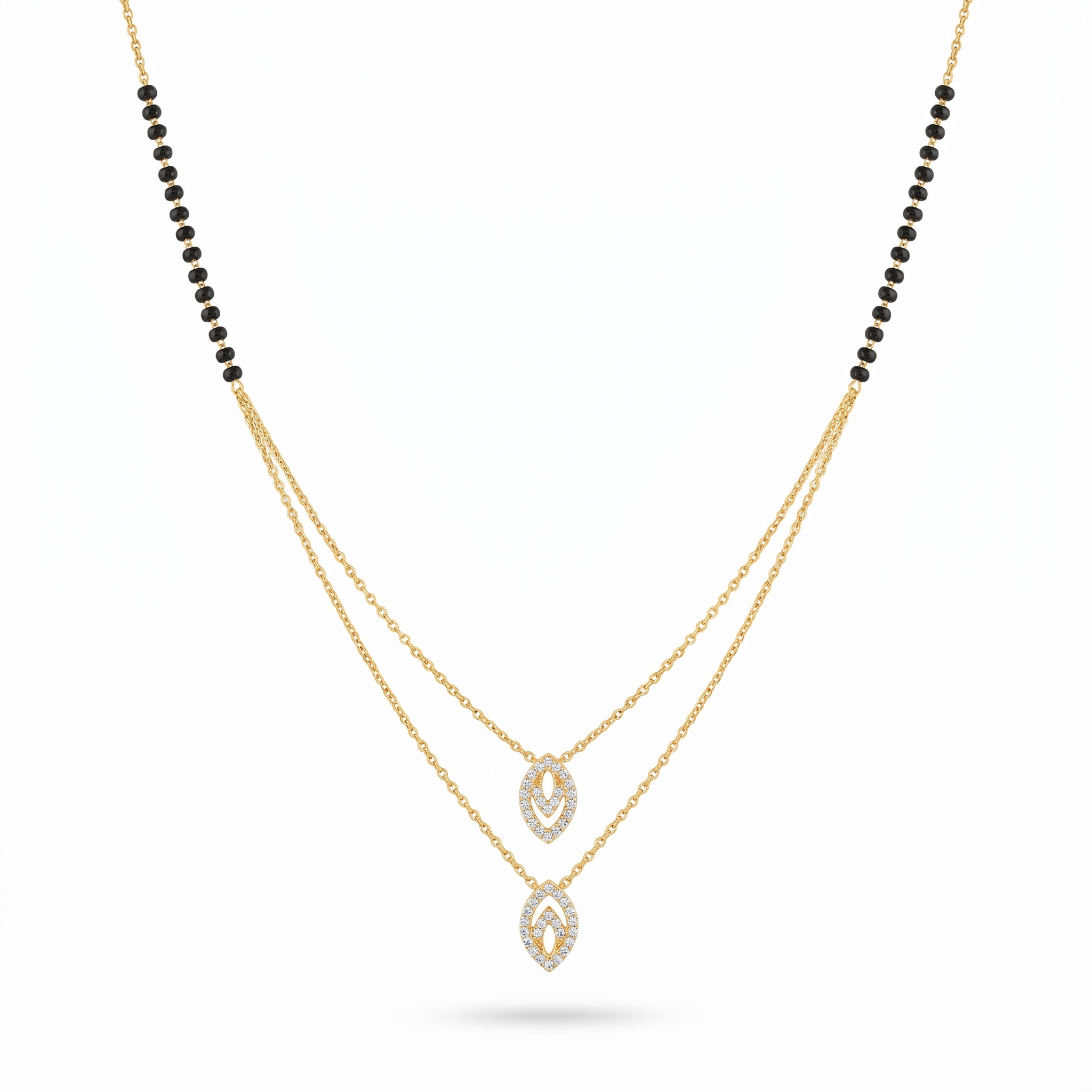Radiant Leaf Duo Mangalsutra