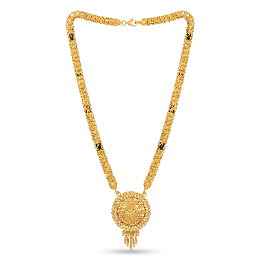 Akshaya Rajwadi Pendant Mangalsutra Main image