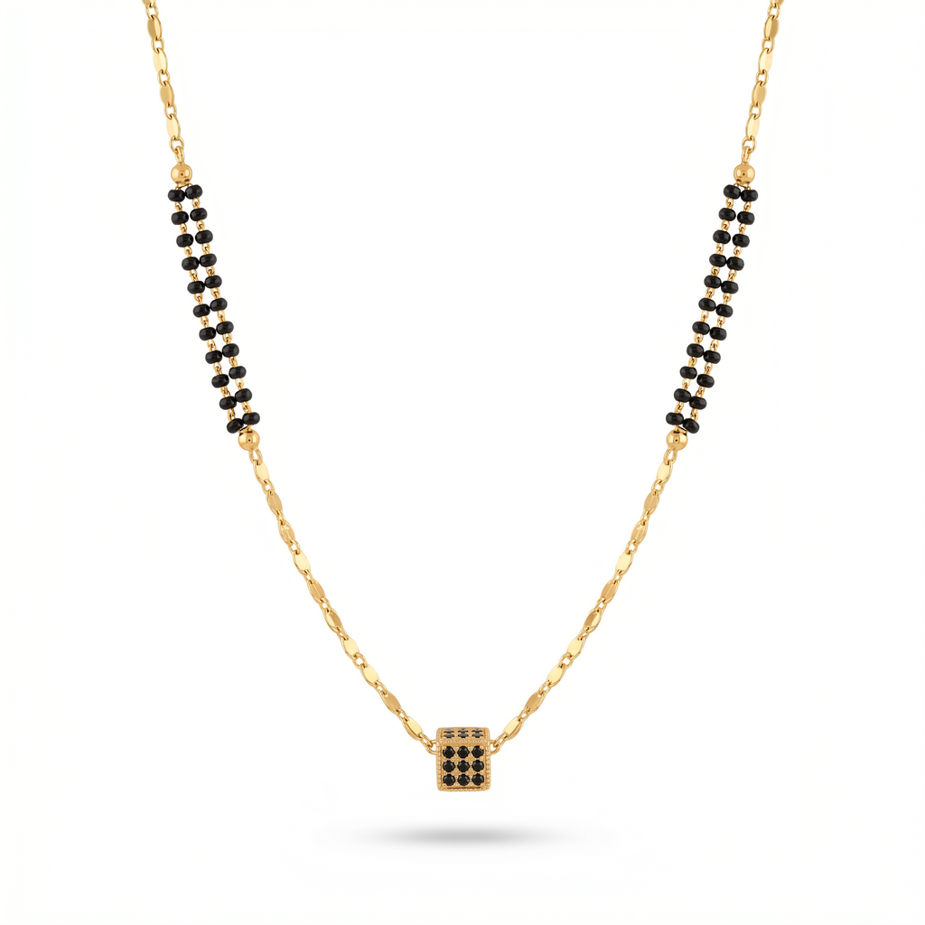 Mira Cube Charm Mangalsutra