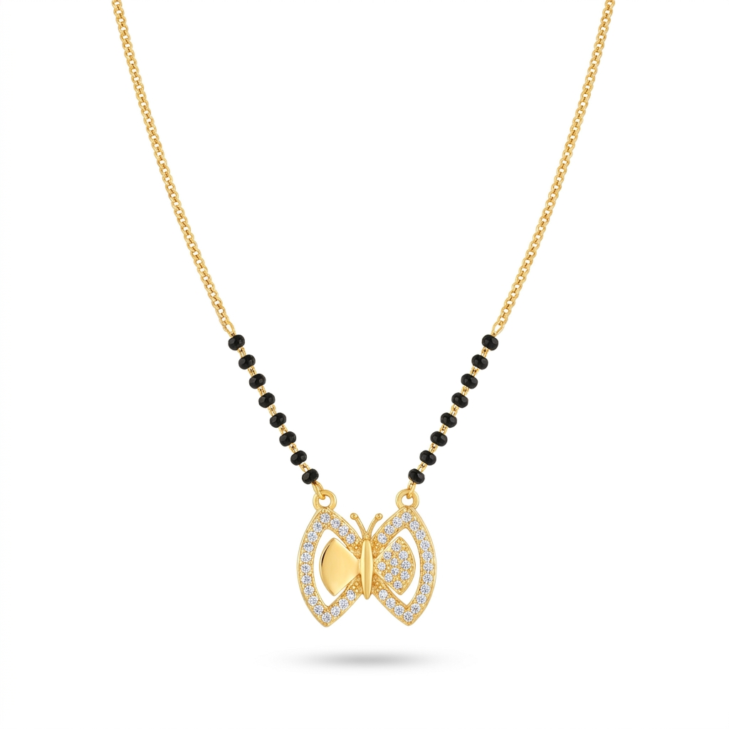 Golden Flutter Mangalsutra