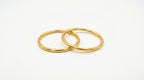 Golden Aura Sleek Bangles