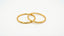 Golden Aura Sleek Bangles