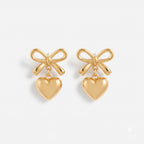 Heart Charm Earrings