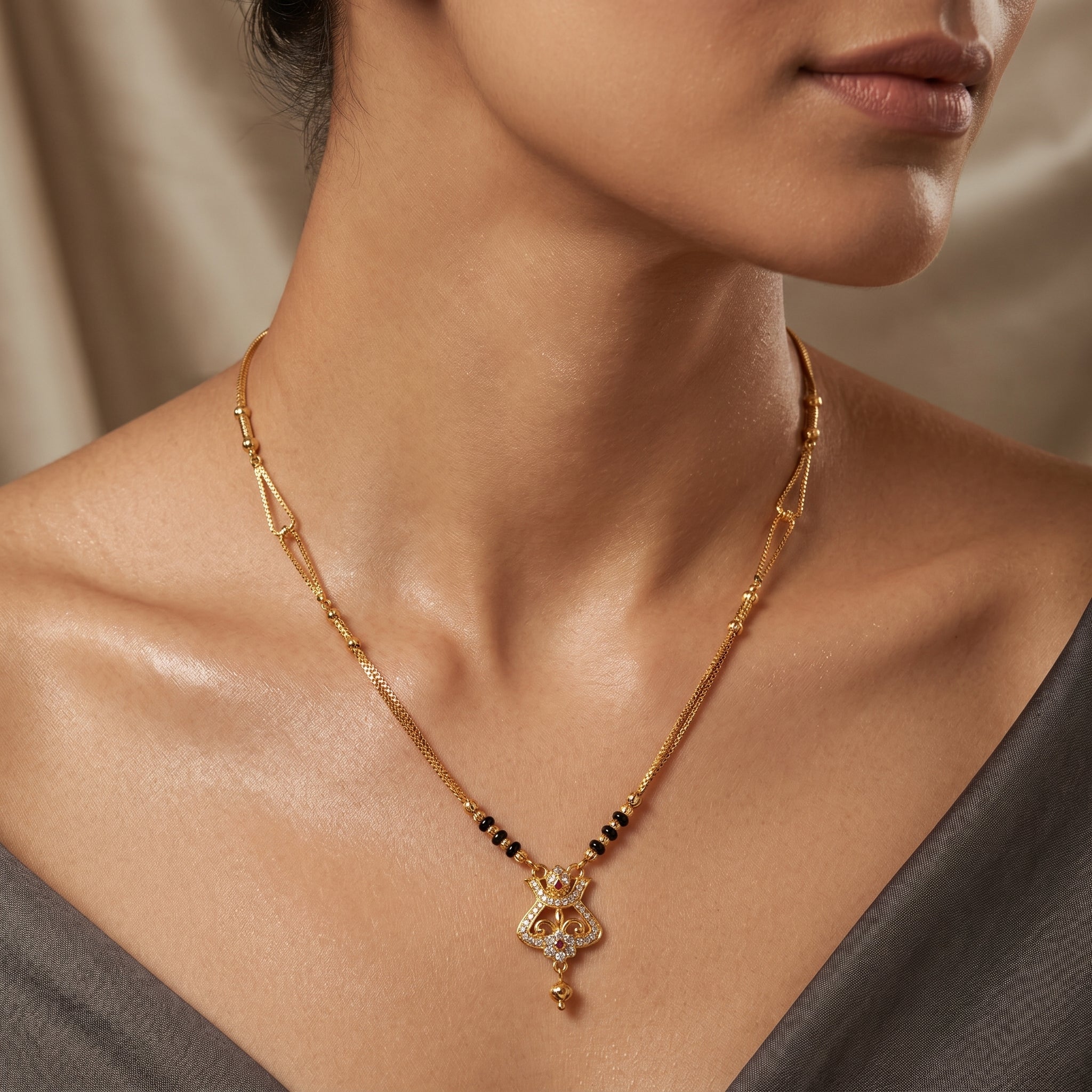 Royal Lotus Premium Mangalsutra
