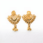 Sunburst Charm Stud Earrings