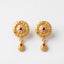 Ruby Bloom Drop Earrings
