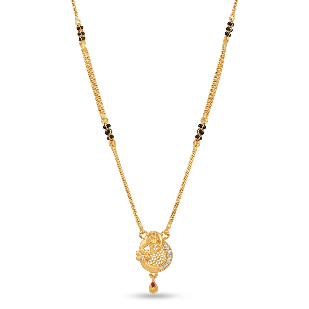 Floral Paisley Mangalsutra