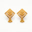 Royal Blossom Geometric Earrings