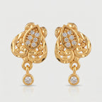 Teardrop Sparkle Designer Earrings