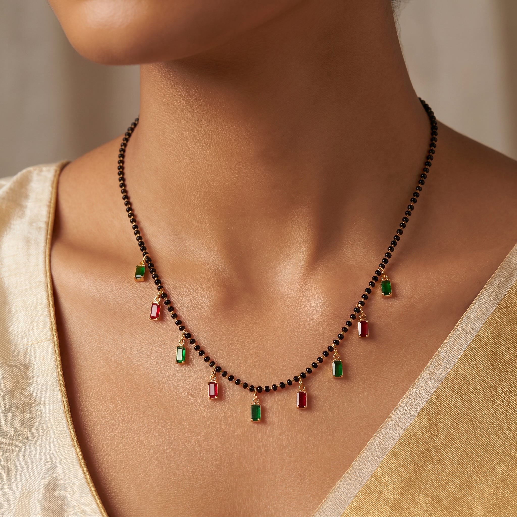 Navratna Charm Mangalsutra