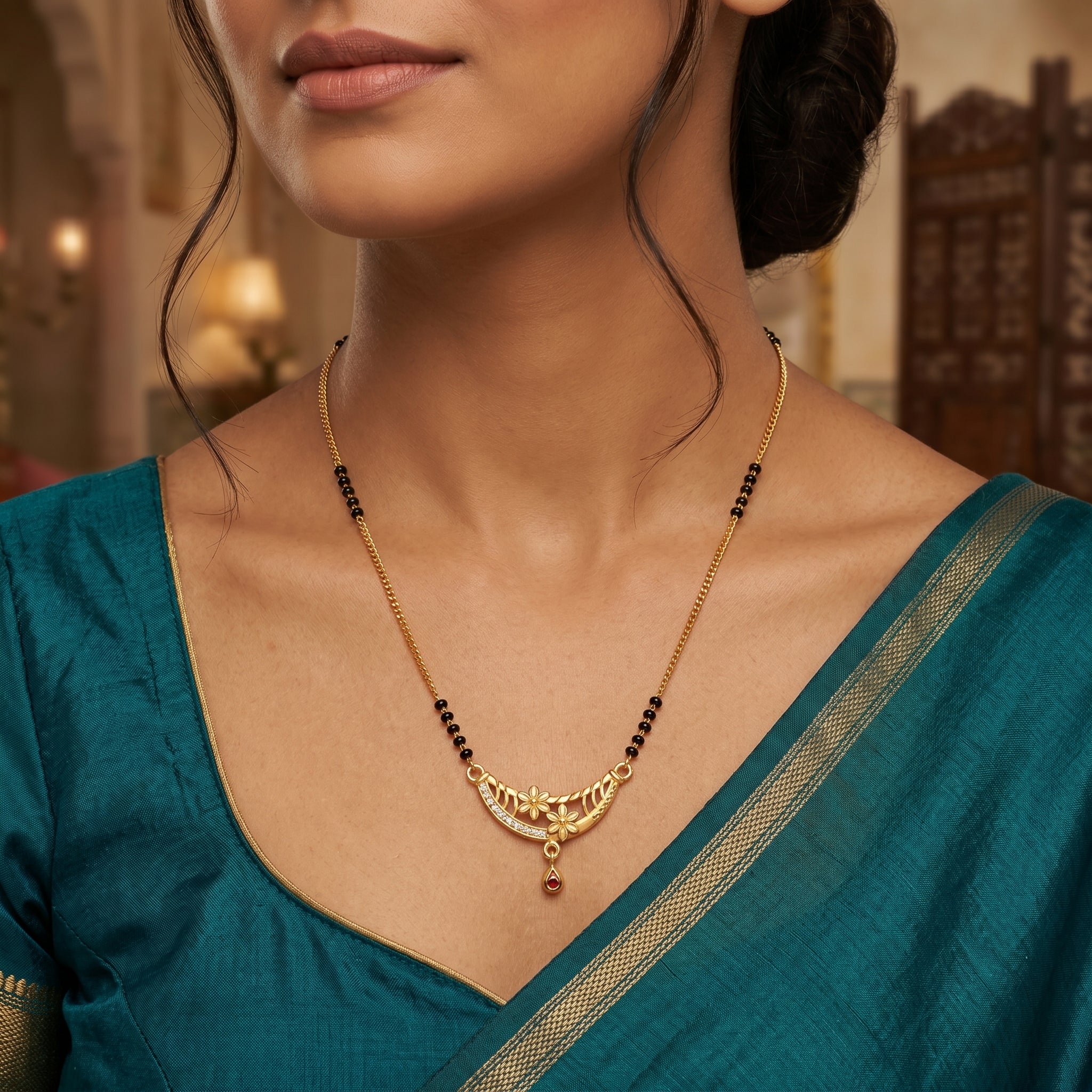 Heritage Bloom Premium Mangalsutra