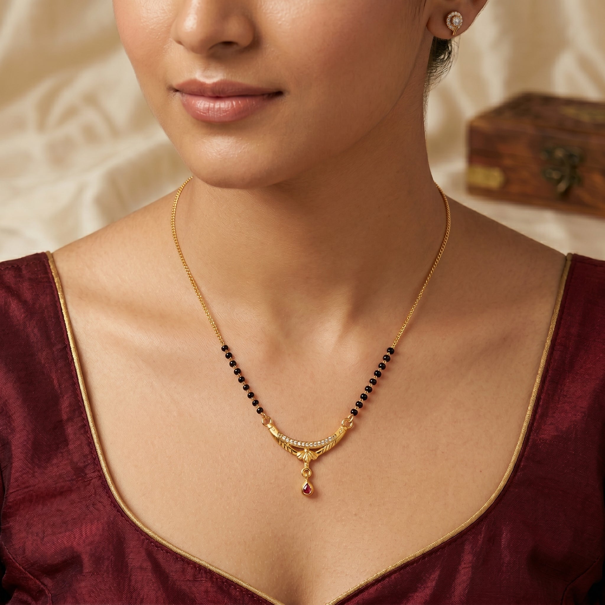 Rajsi Glow Mangalsutra Secondary image