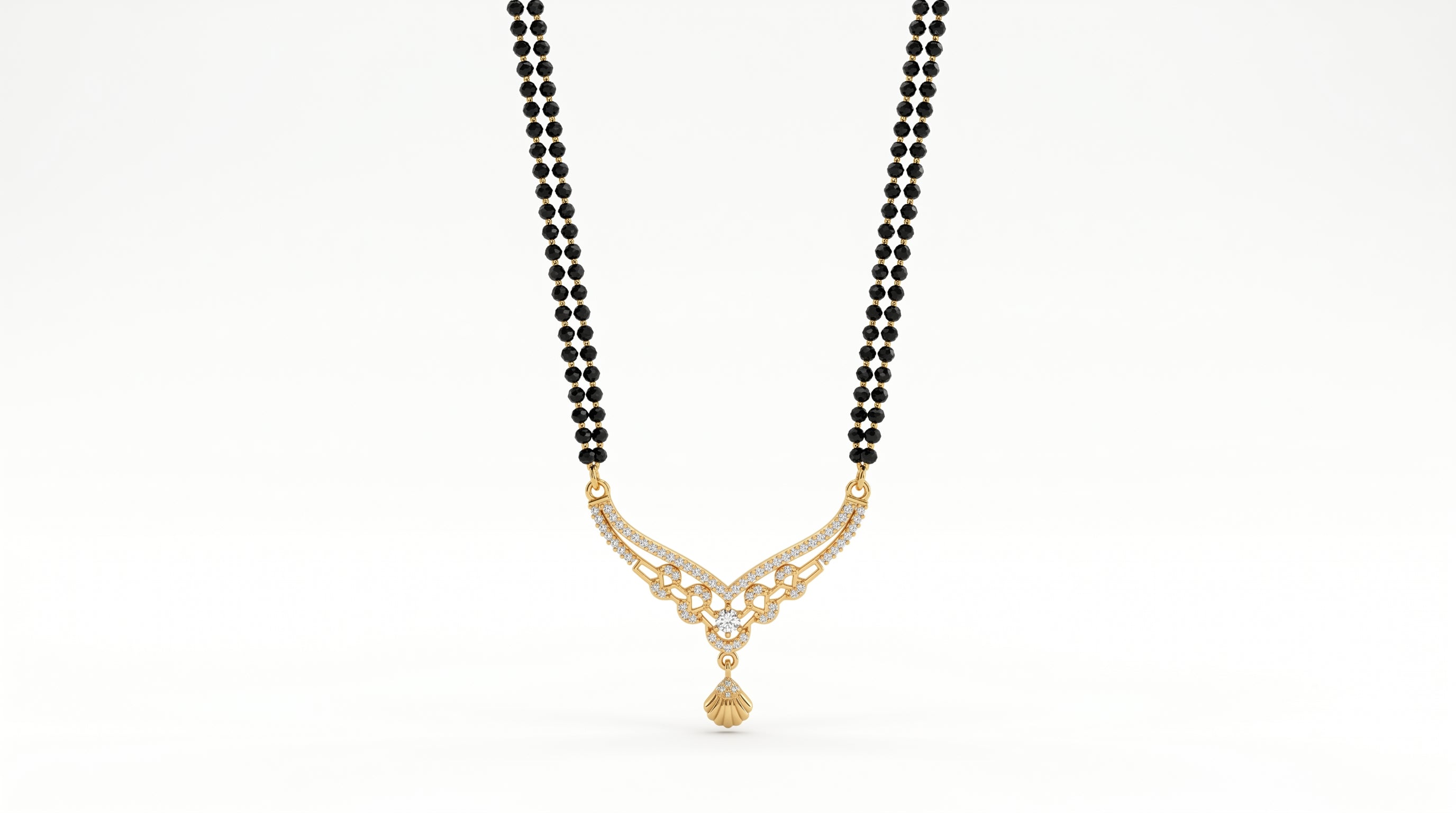 Noir Pearl Grace Mangalsutra