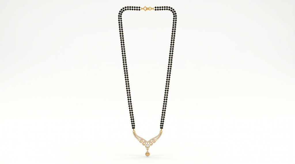 Noir Pearl Grace Mangalsutra