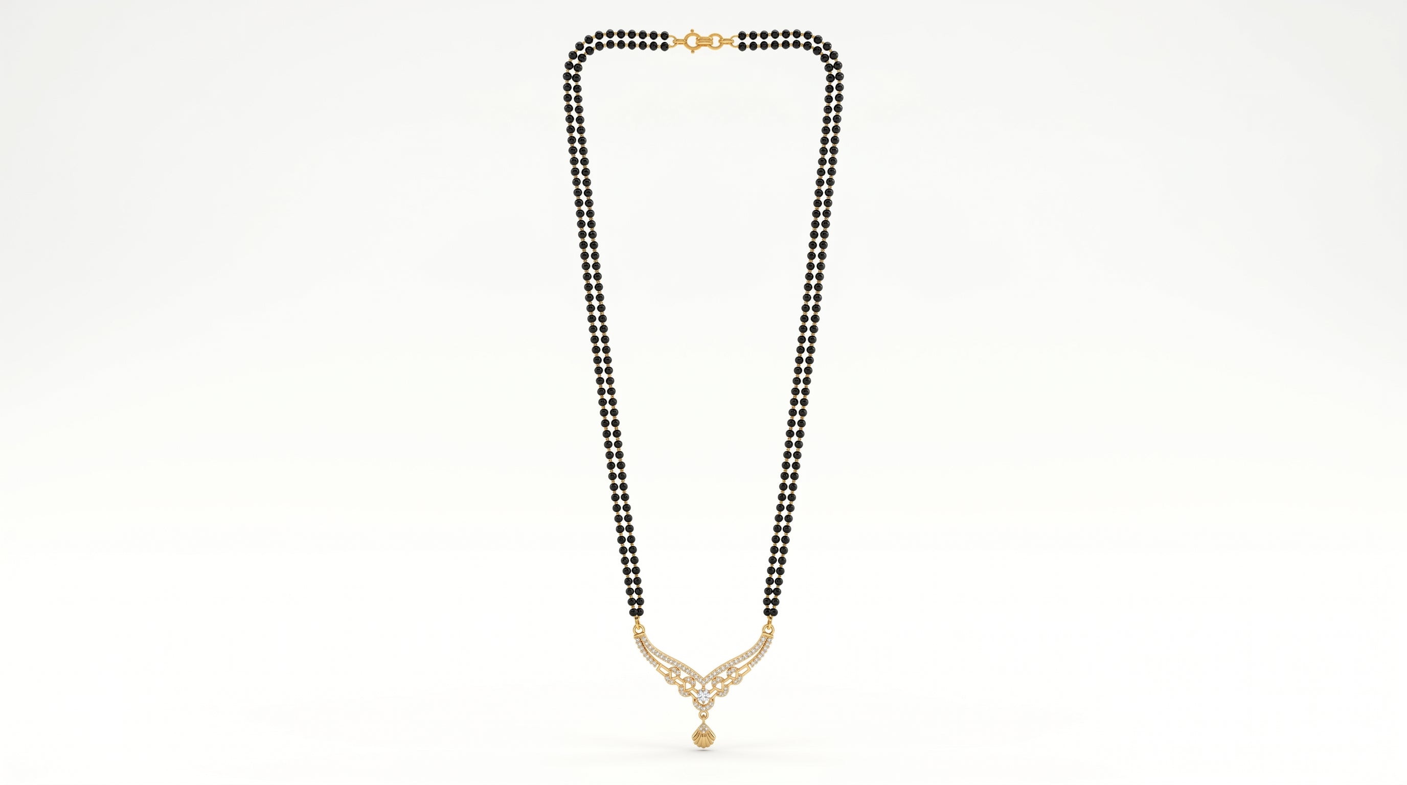Noir Pearl Grace Mangalsutra