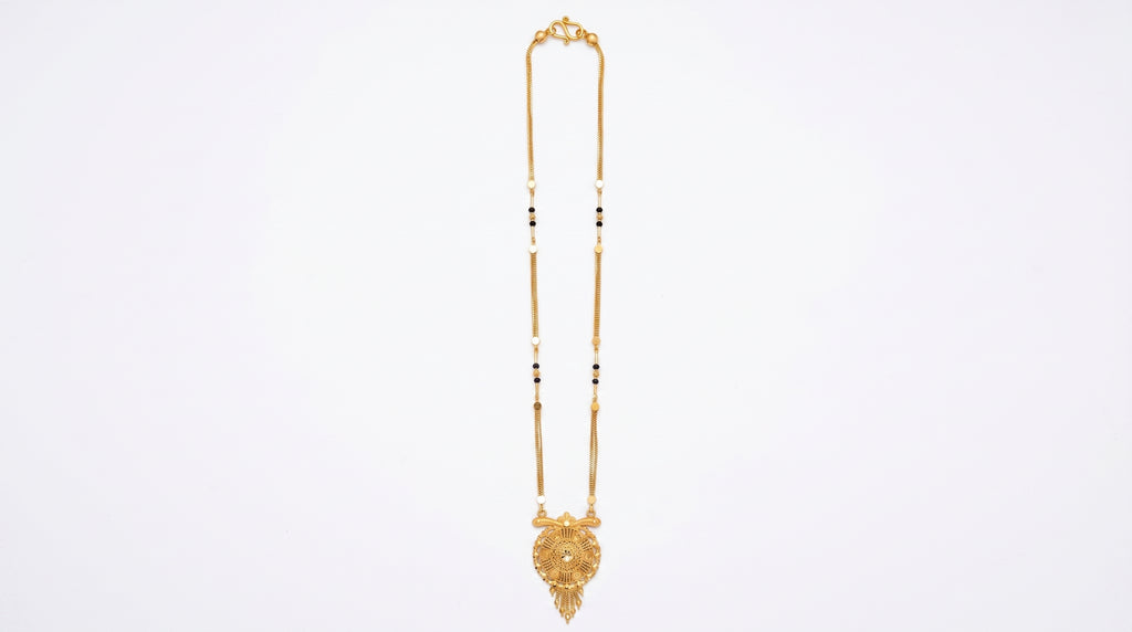 Aarohi Royale Twin-Bead Long Mangalsutra