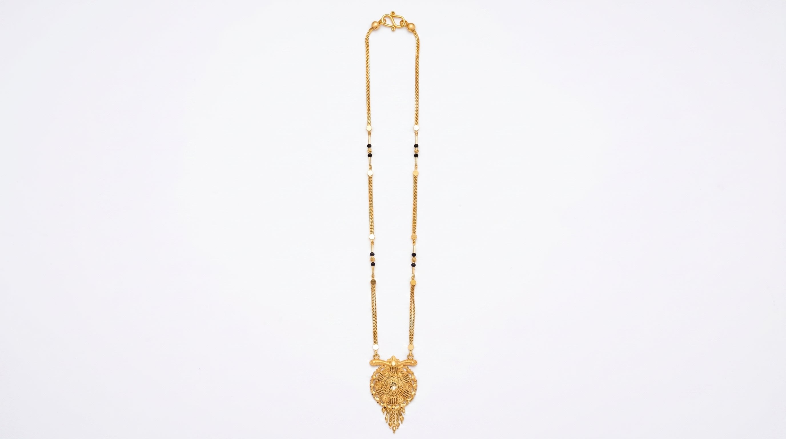 Aarohi Royale Twin-Bead Long Mangalsutra