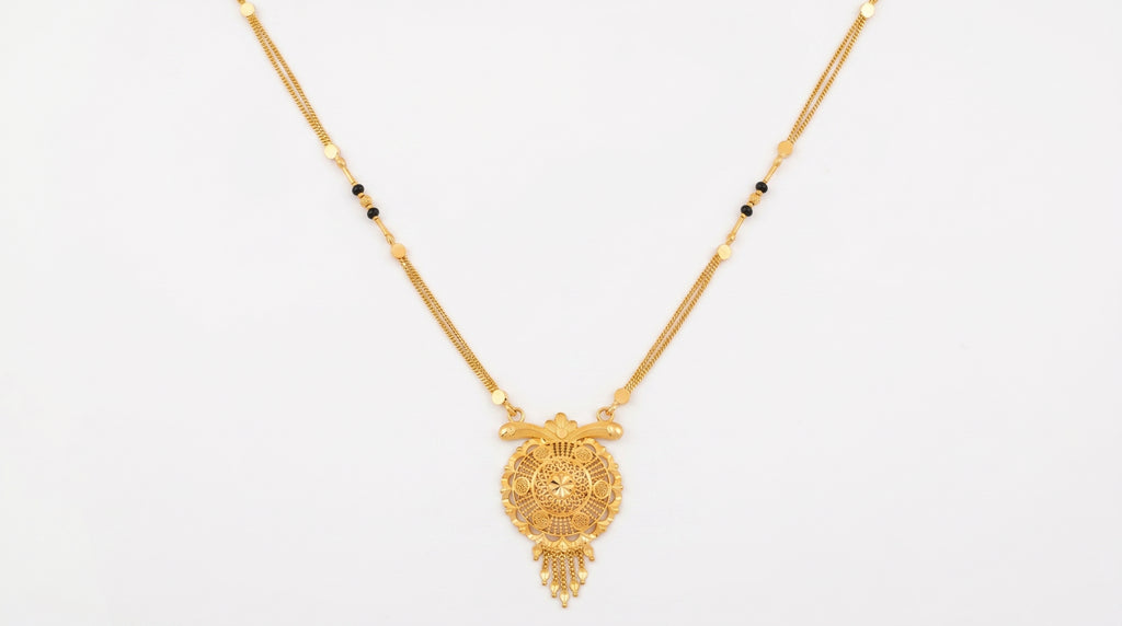 Aarohi Royale Twin-Bead Long Mangalsutra
