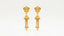 Maharani Bloom Drop Earrings