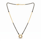 Elegant Double Circle Stone Mangalsutra