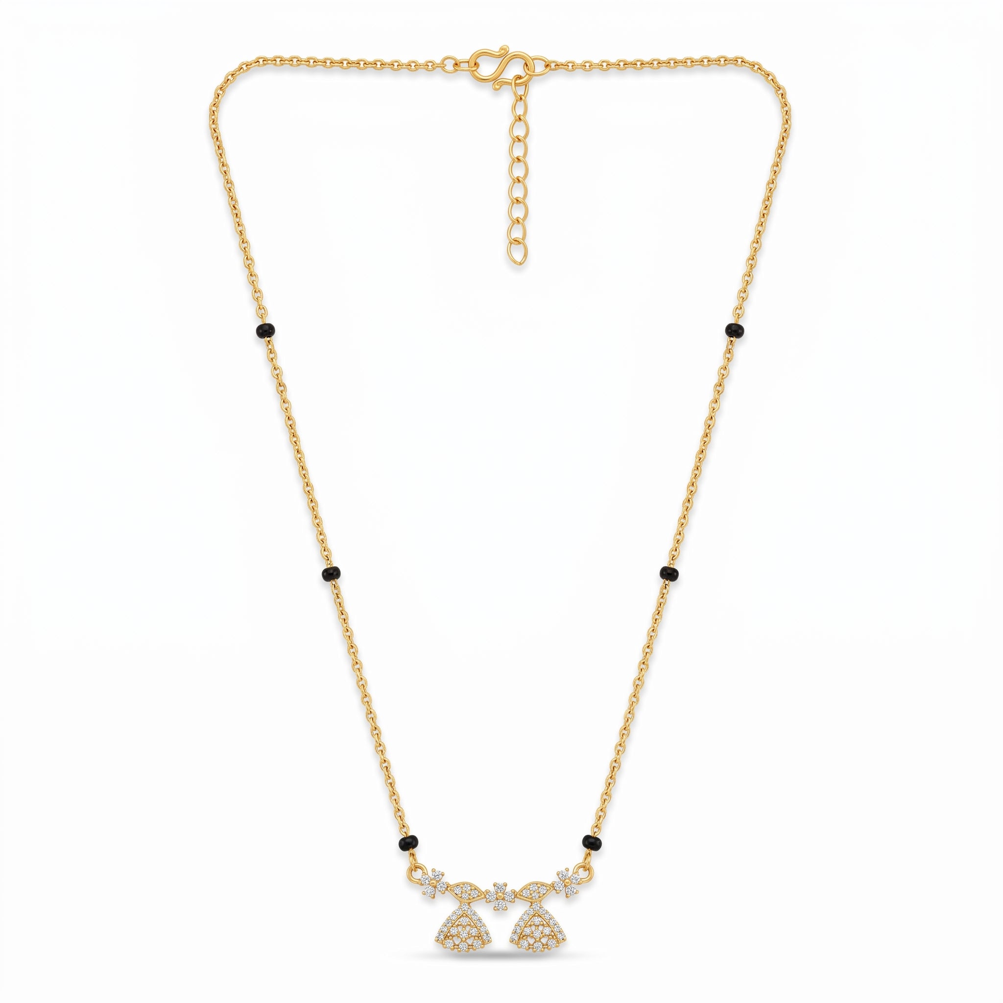Twin Blossom Grace Mangalsutra Main image