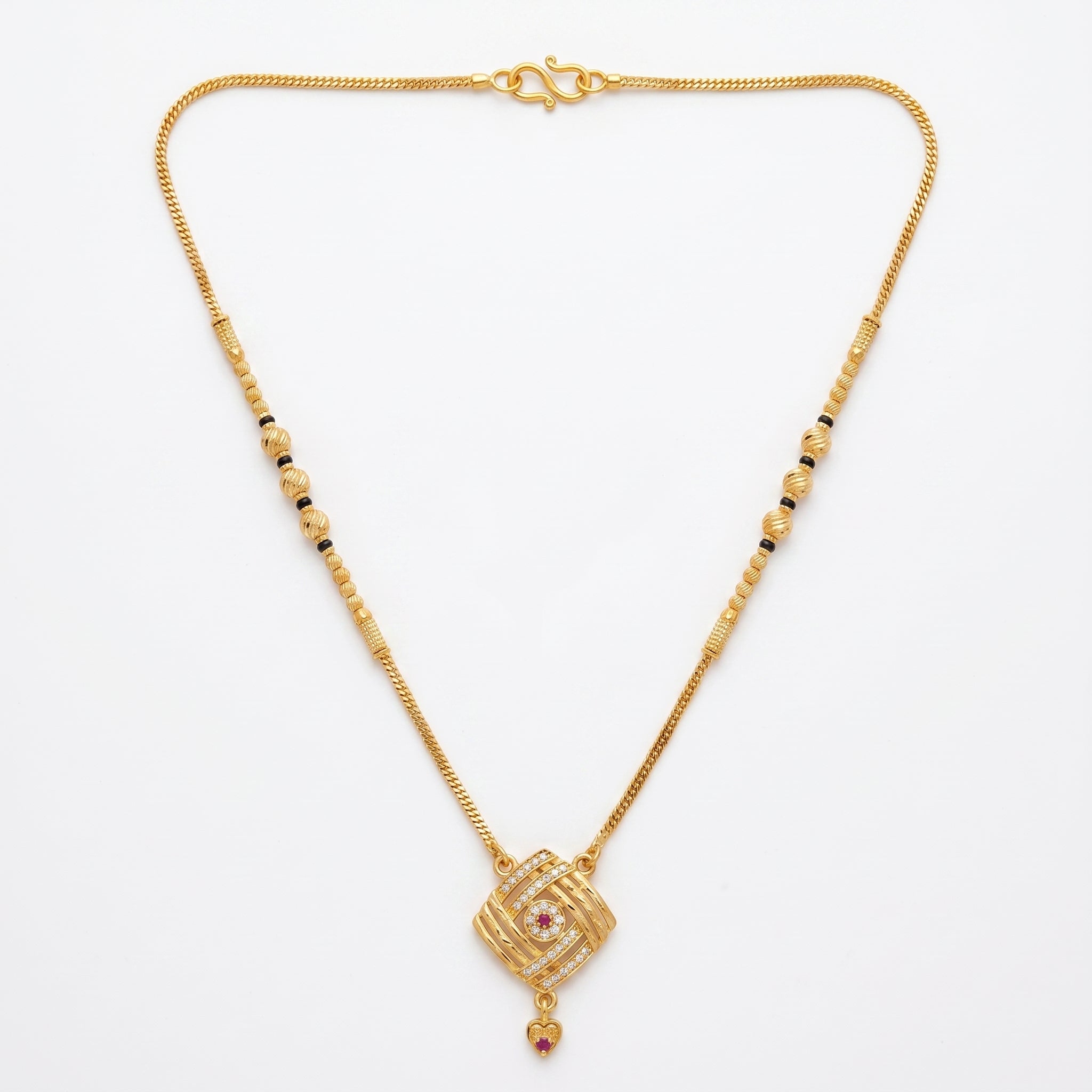 Ruby Aura Mangalsutra