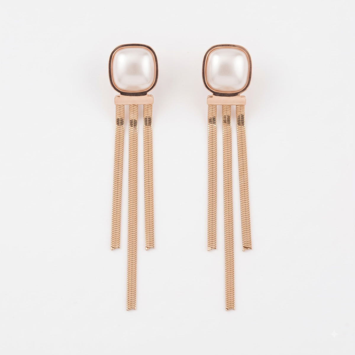 Pearl Cascade Drop Earrings