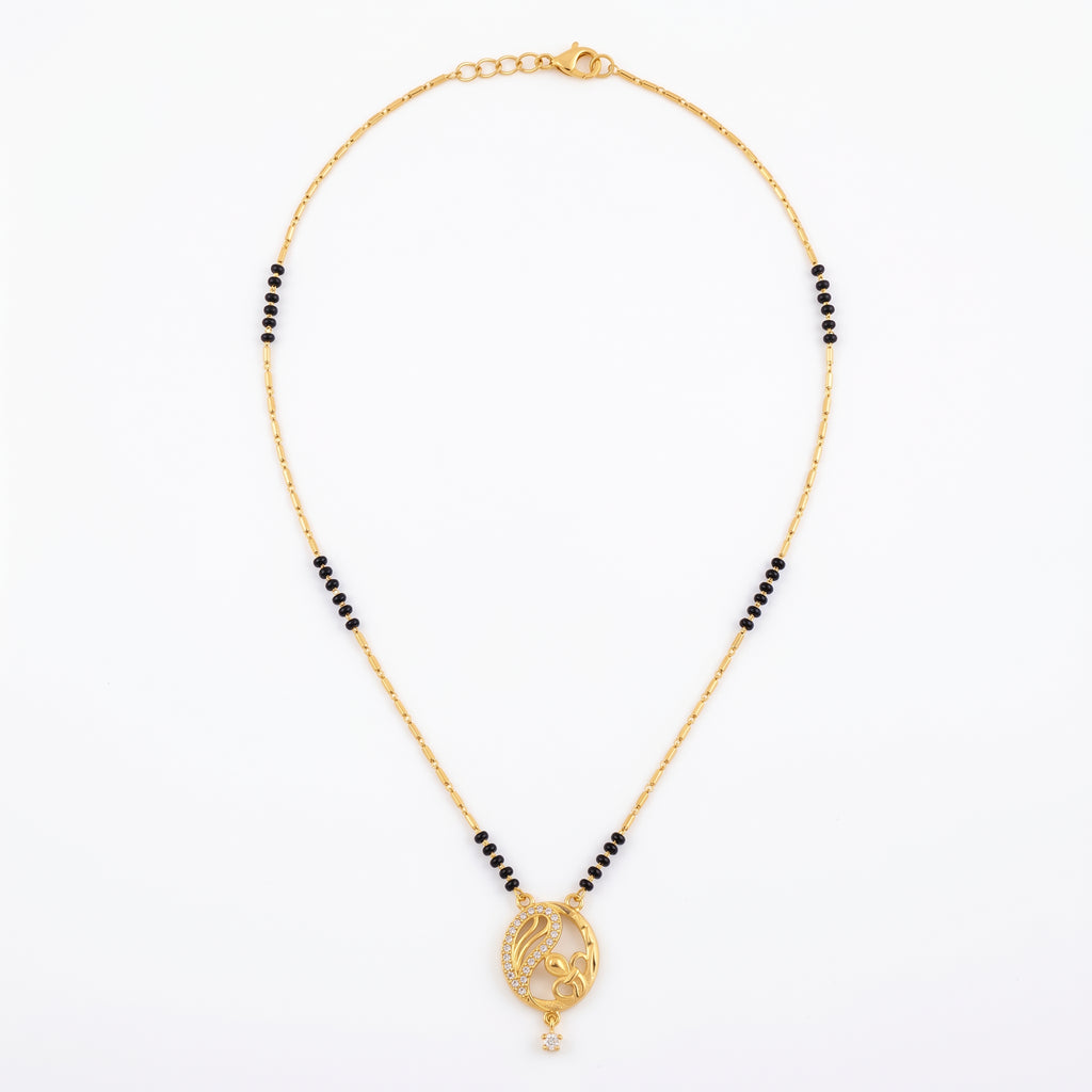 Aarohi Swirl Mangalsutra