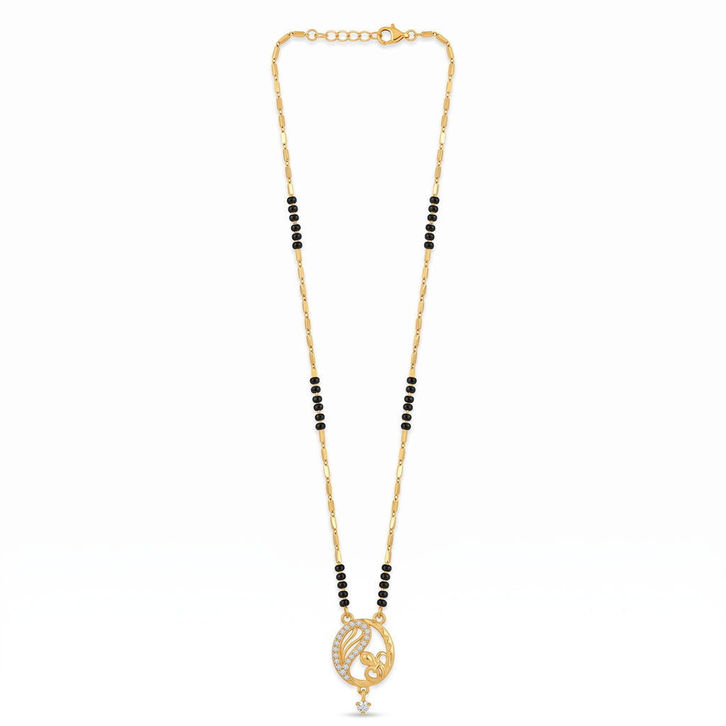 Aarohi Swirl Mangalsutra