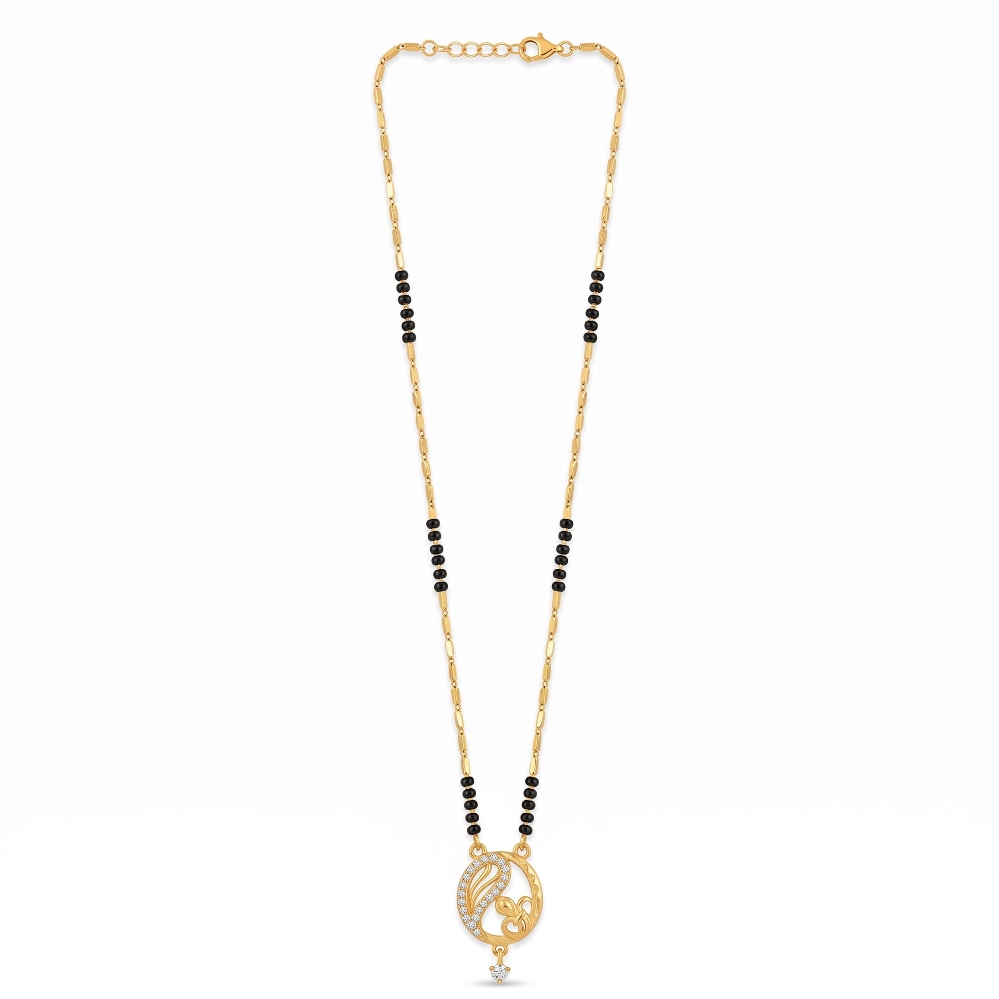 Aarohi Swirl Mangalsutra