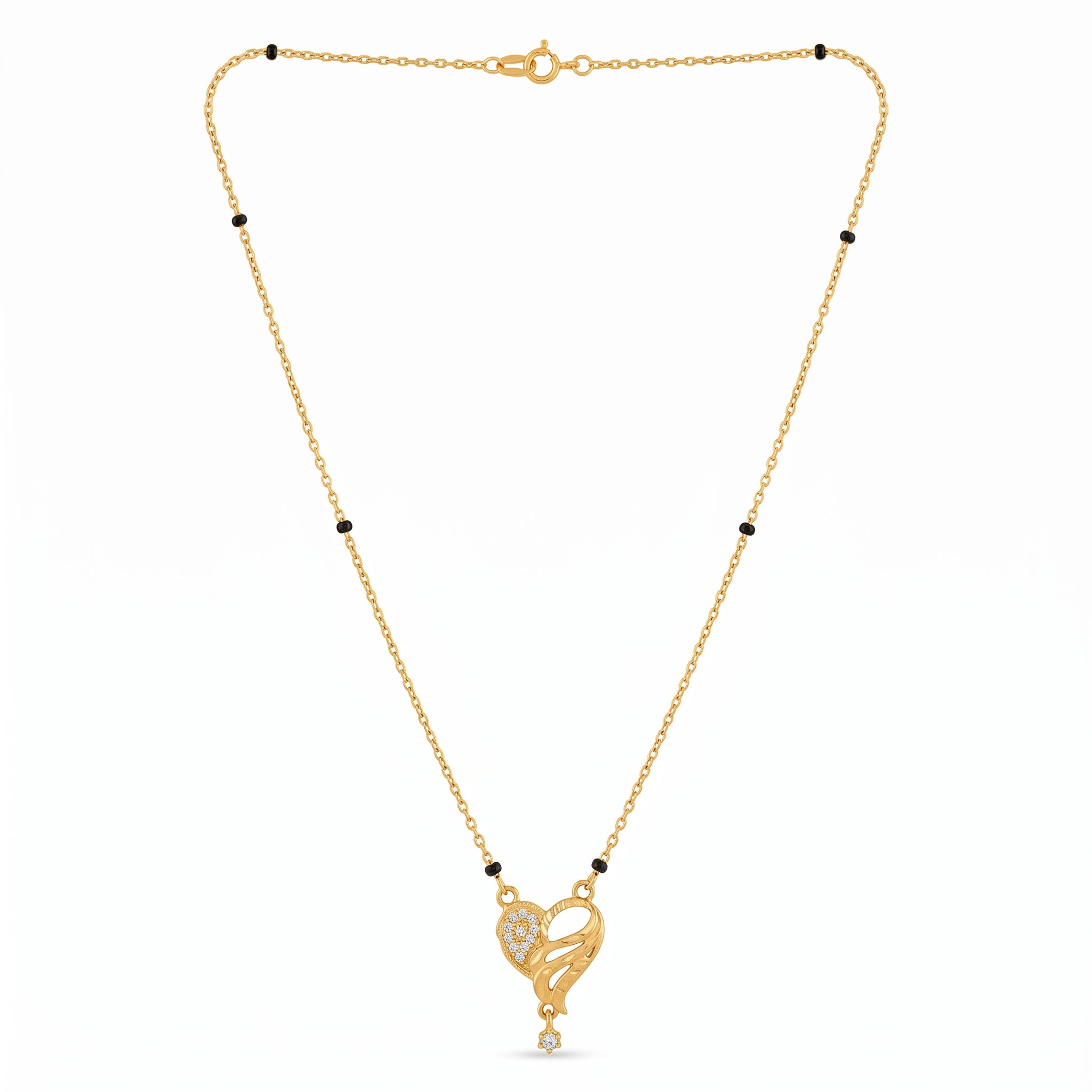 Aarohi Heart Mangalsutra