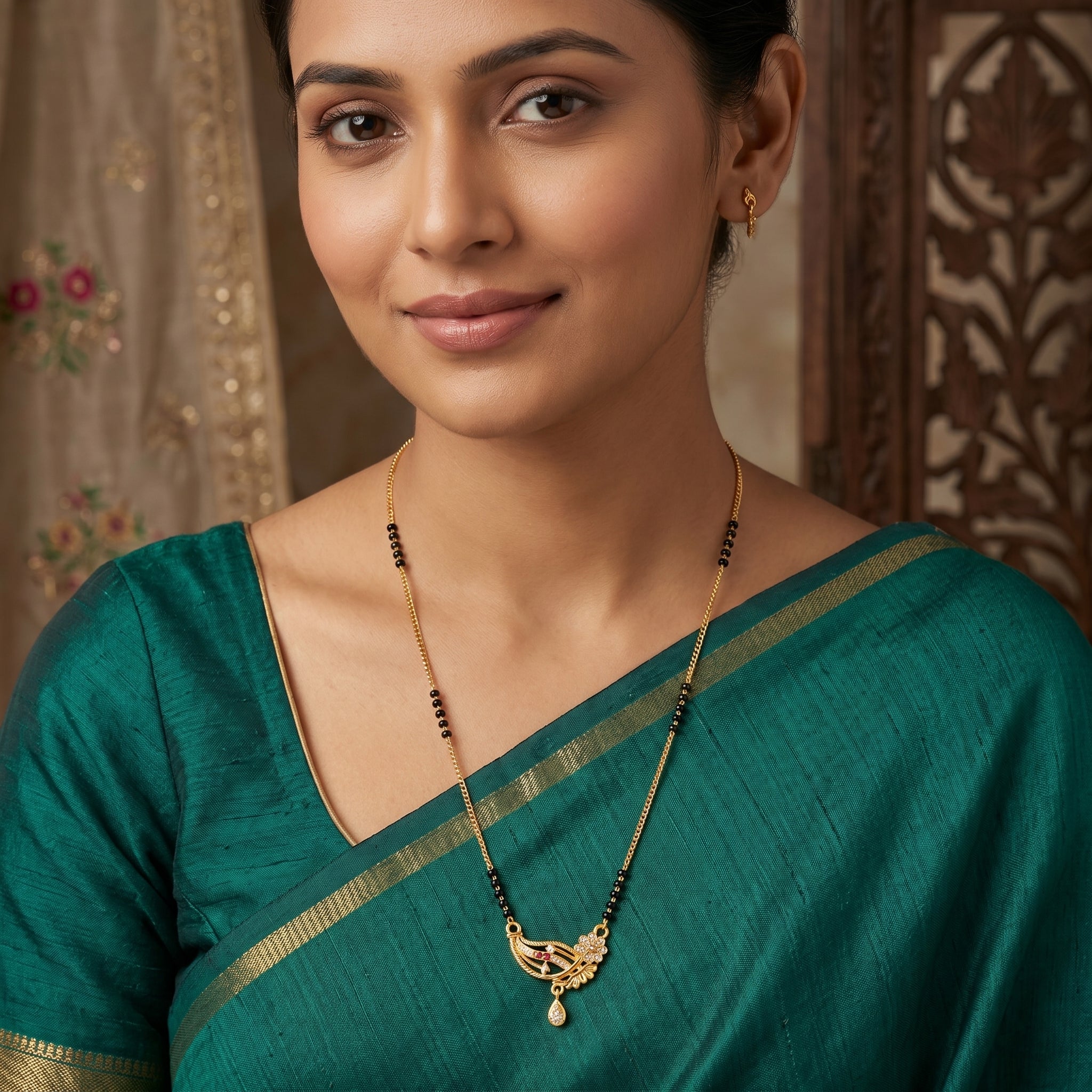 Swarna Pushpaleela Mangalsutra Secondary image