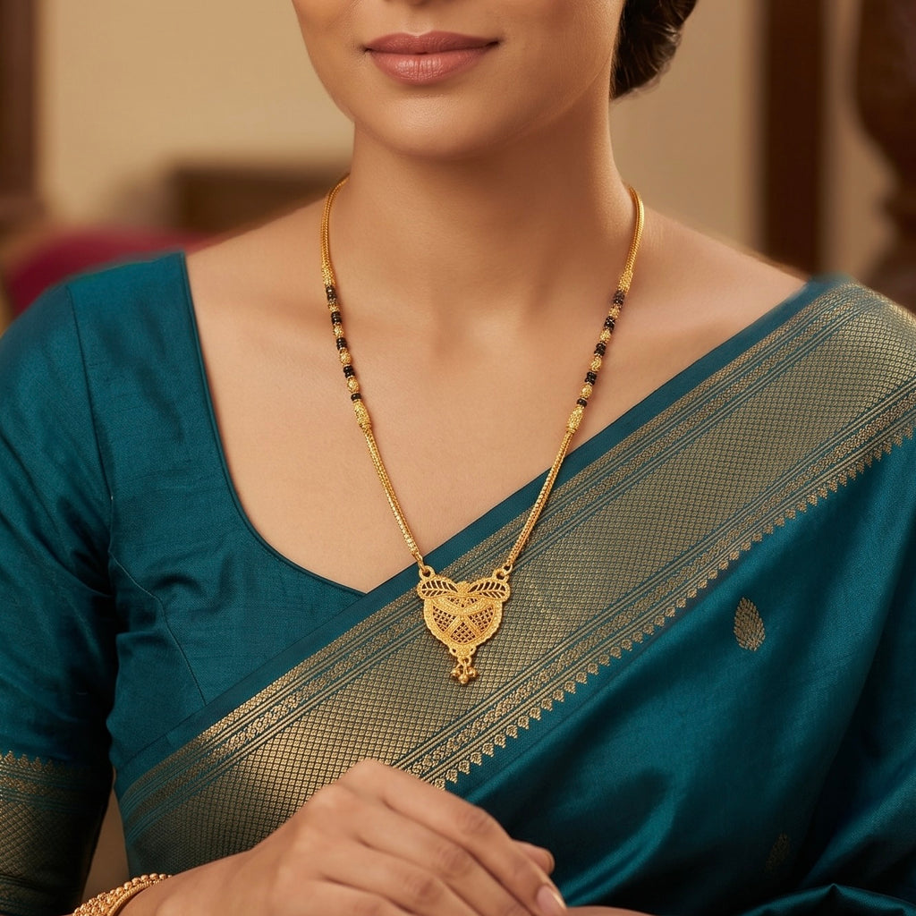 Swarna Hridaya Filigree Mangalsutra