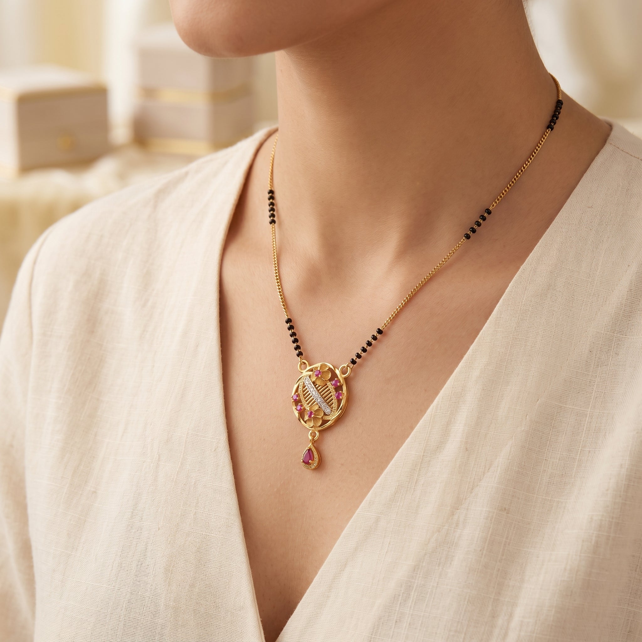Ruhani Bloom Mangalsutra