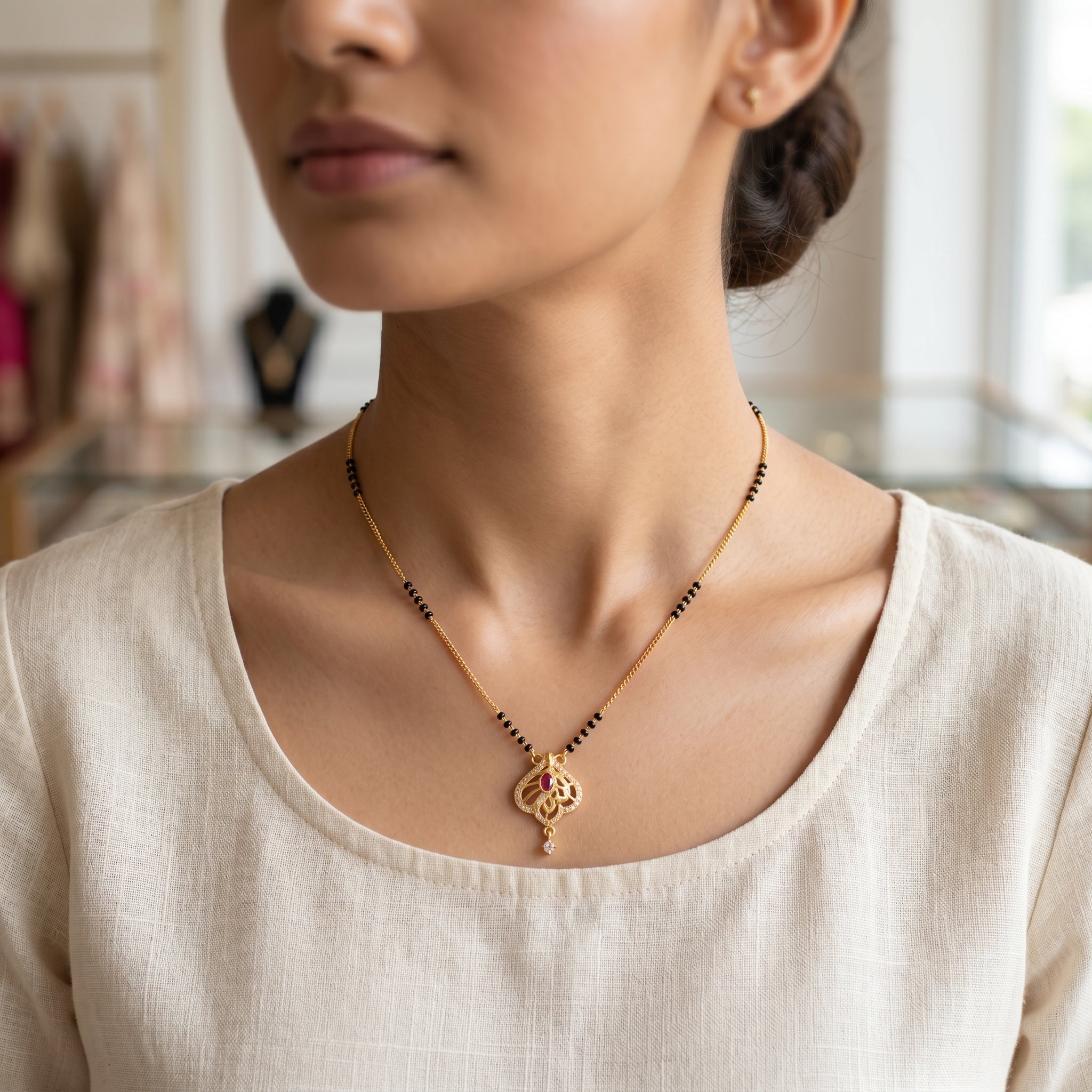 Ruby Veda Mangalsutra