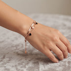 Rose Gold Double Heart Bracelet