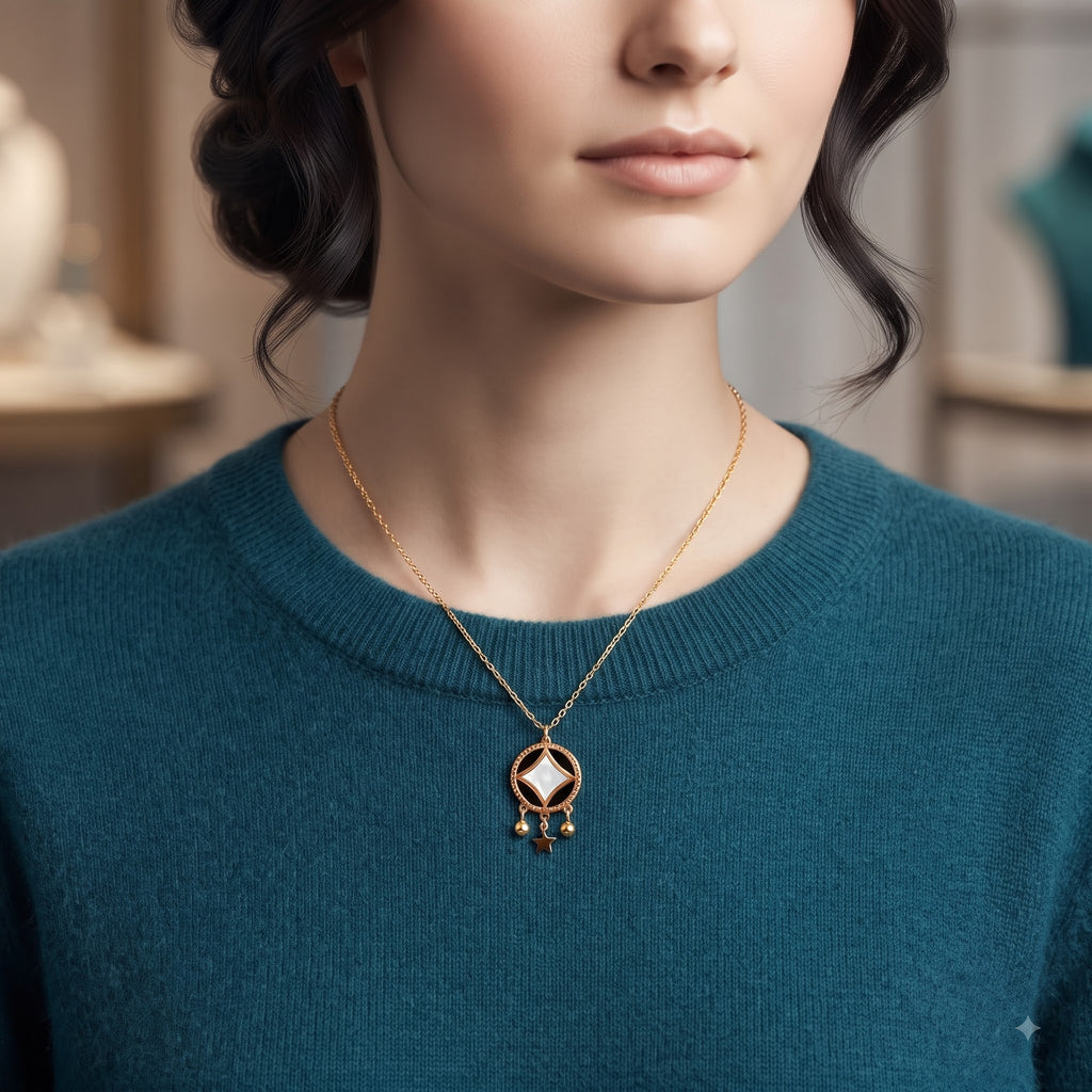 Celestial Star Charm Necklace