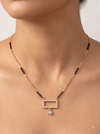 Geometric Frame Mangalsutra