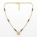 Square Pavé Mangalsutra