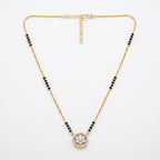 Circular Floral Mangalsutra